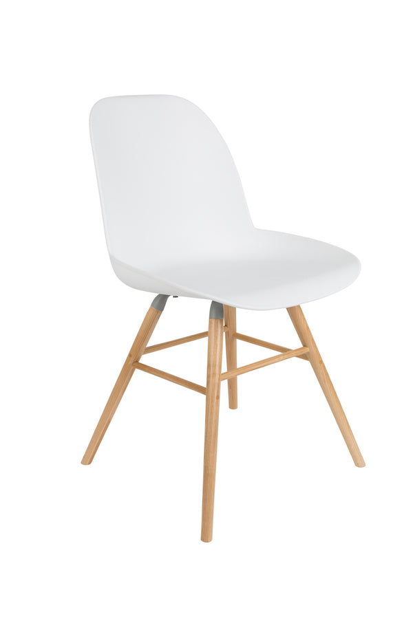 Albert kuip eetkamerstoel wit (set of 2)