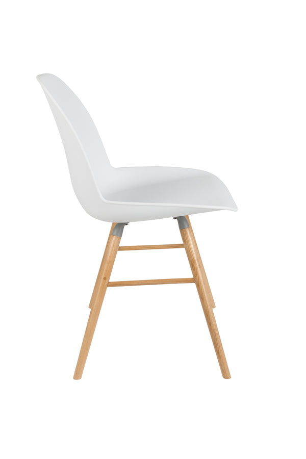 Albert kuip eetkamerstoel wit (set of 2)