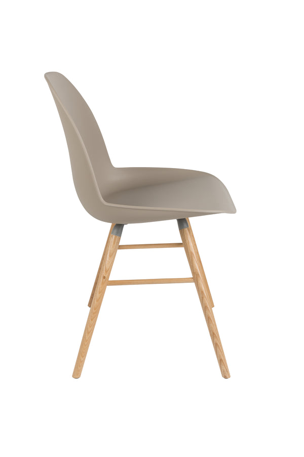 Albert kuip eetkamerstoel taupe (set of 2)