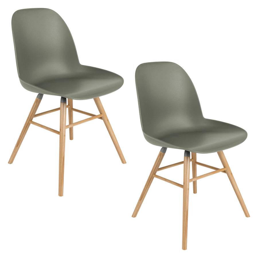 Albert kuip eetkamerstoel groen (set of 2)