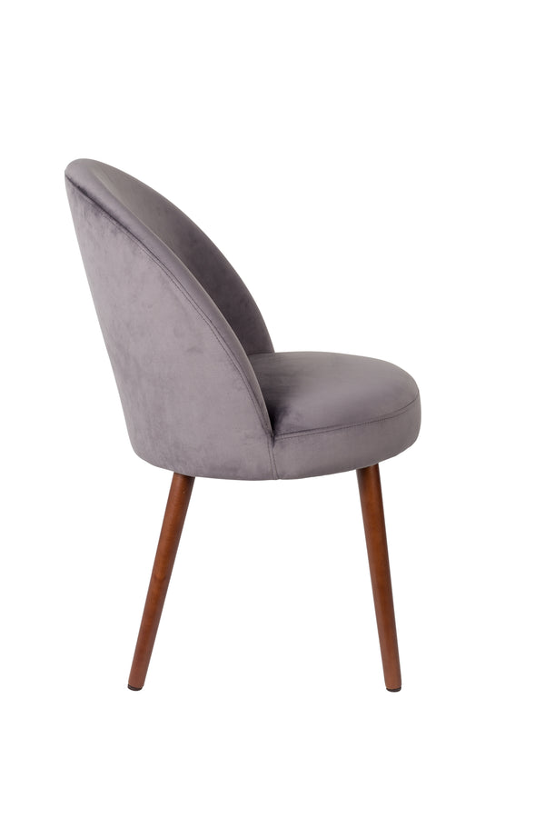 Stoel Barbara Grijs (set van 2)