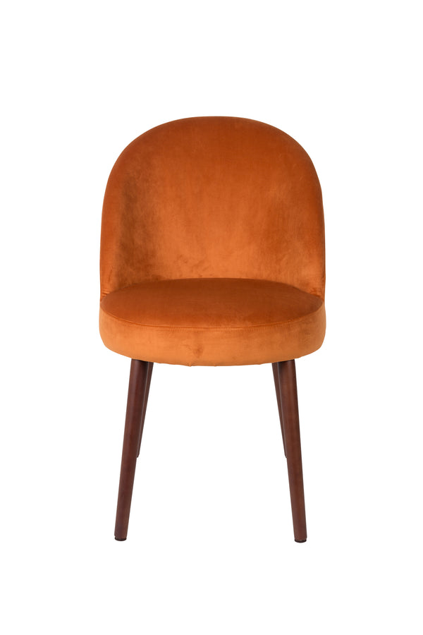 Stoel Barbara Oranje (set van 2)