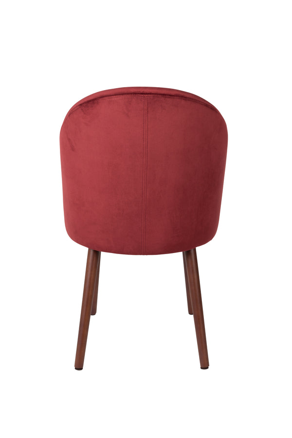 Stoel Barbara Rood (set van 2)