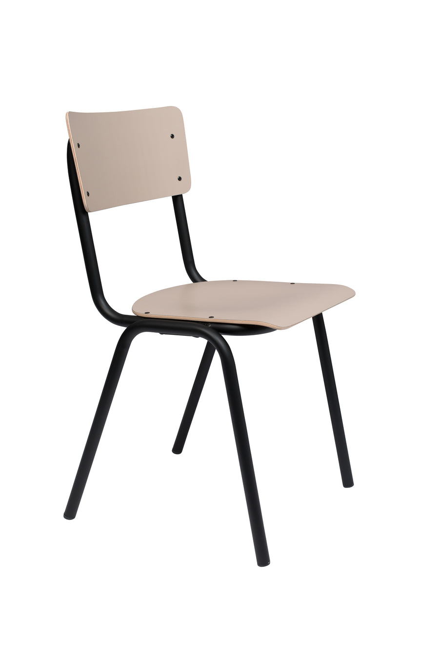 Stoel Rug To School Matte Beige (set van 4)
