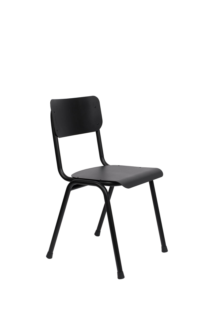 Back to school tuinstoel zwart (set of 2)