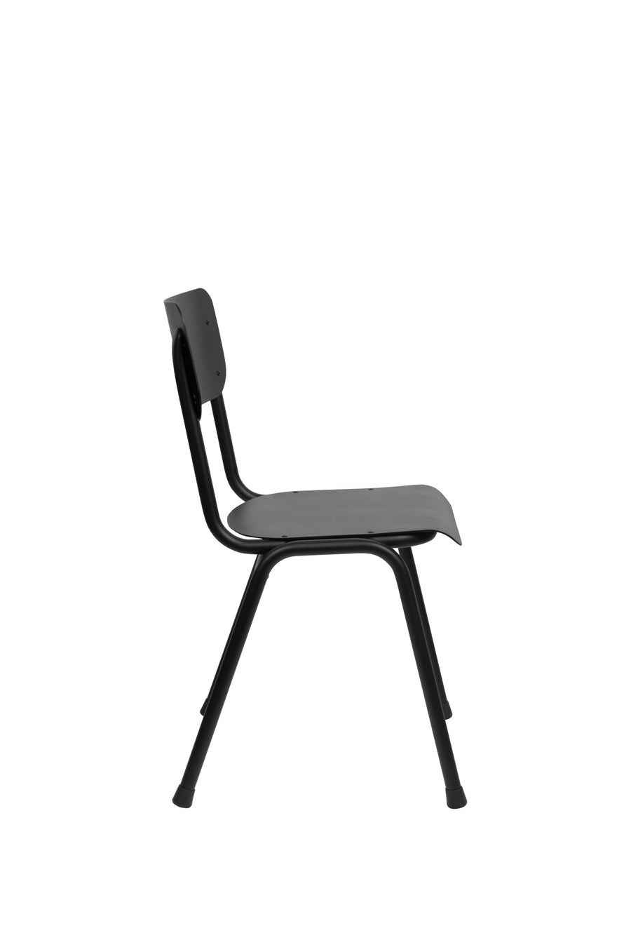 Back to school tuinstoel zwart (set of 2)