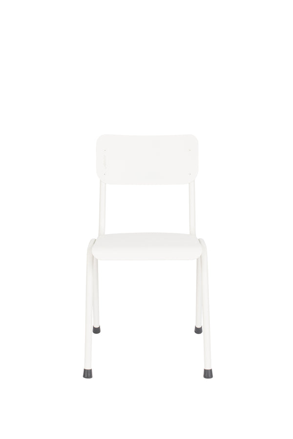 Stoel Rug To School Buiten Wit (set van 2)