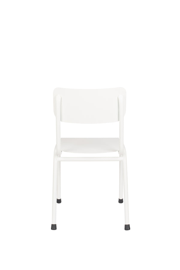 Stoel Rug To School Buiten Wit (set van 2)