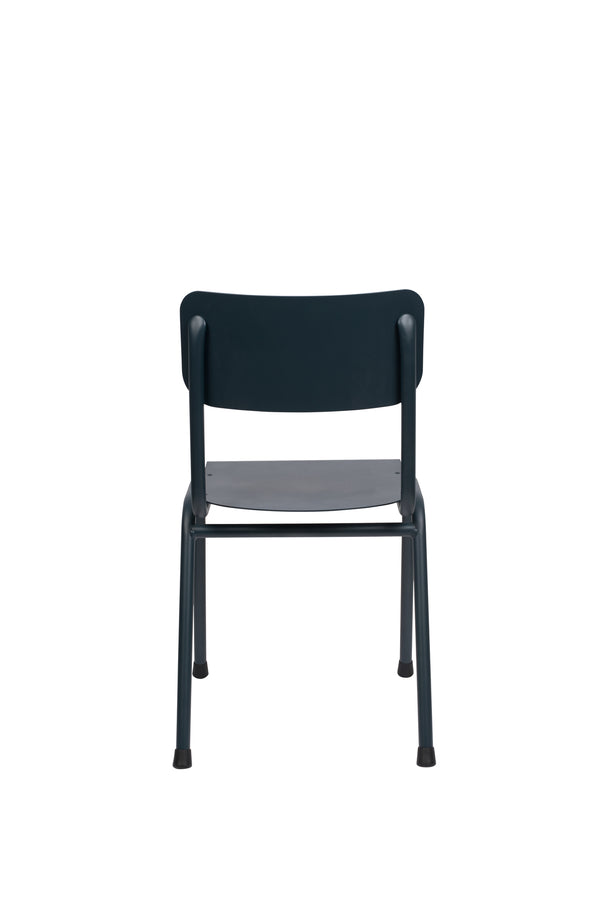 Stoel Rug To School Buiten Grijs Blauw (set van 2)