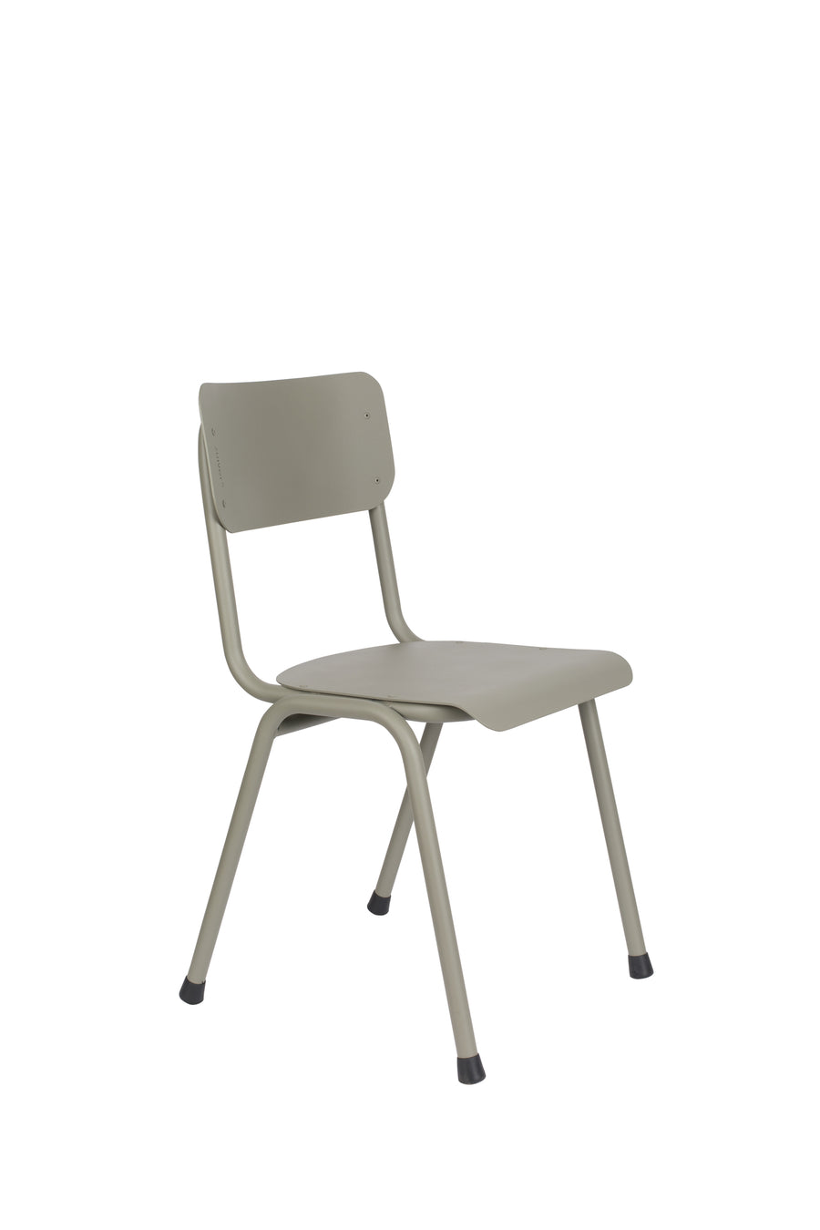 Stoel Rug To School Buiten Mos Grijs (set van 2)