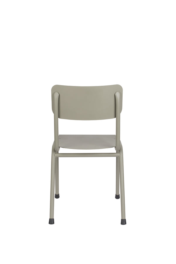 Stoel Rug To School Buiten Mos Grijs (set van 2)