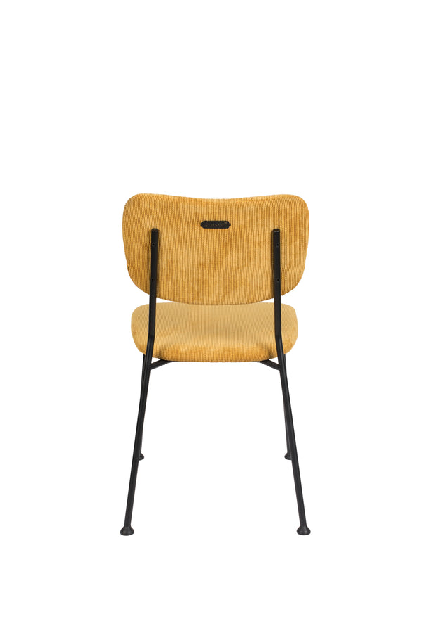 Benson eetkamerstoel okergeel (set of 2)
