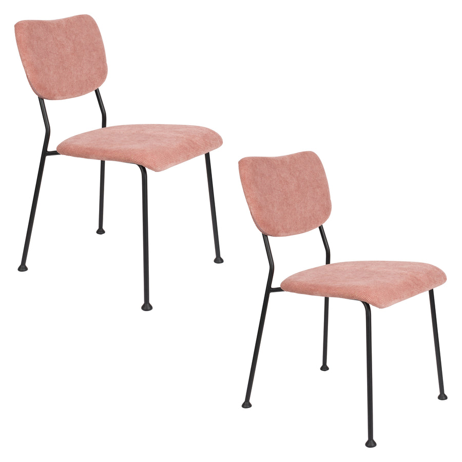 Stoel Benson Roze (set van 2)