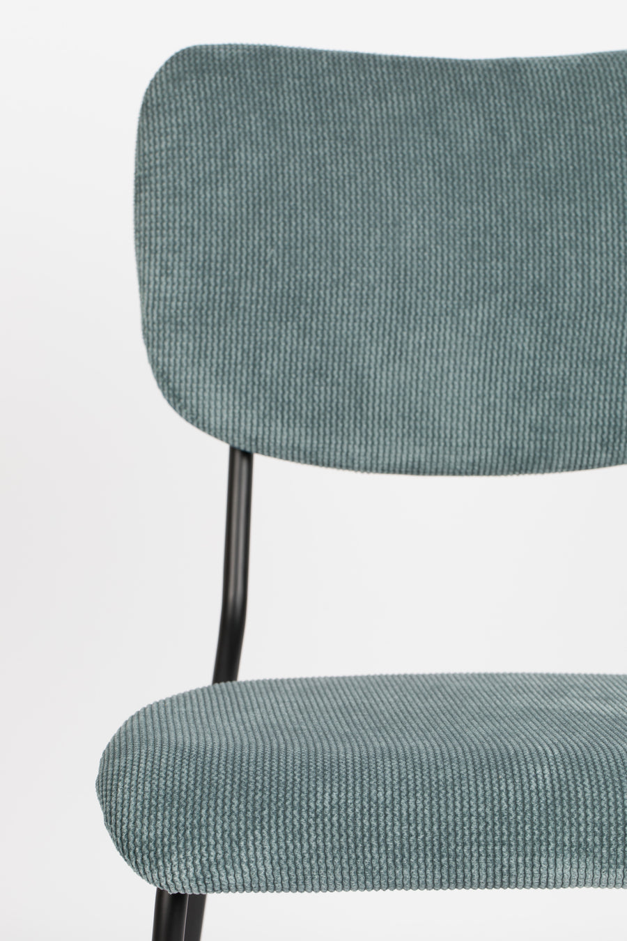 Benson eetkamerstoel grijs/blauw (set of 2)