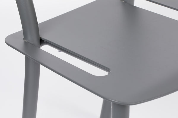 Tuinstoel Friday Grijs (set van 2)