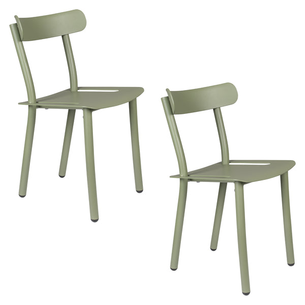 Friday tuinstoel groen (set of 2)