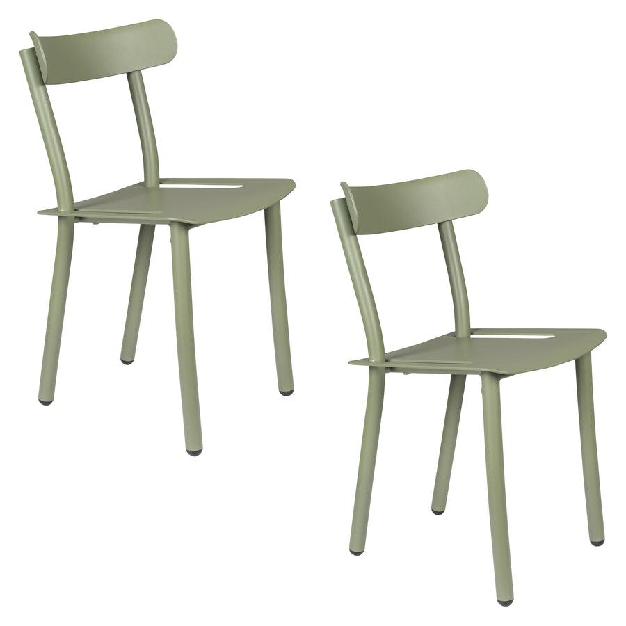 Friday tuinstoel groen (set of 2)