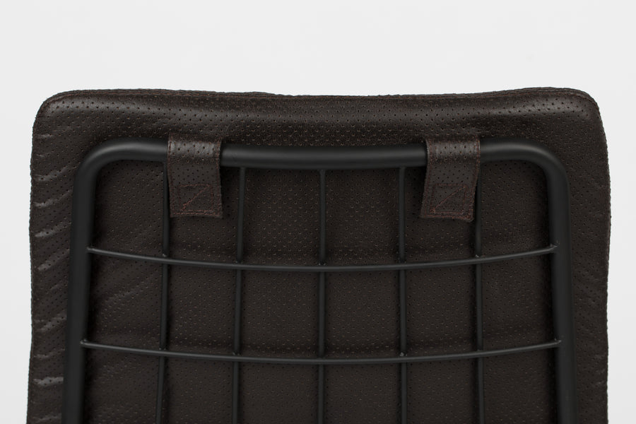 Stoel Fab Chocolate Zwart (set van 2)