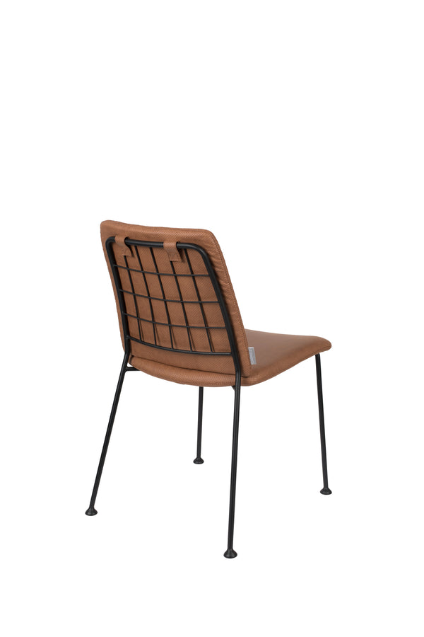 Stoel Fab Bruin (set van 2)