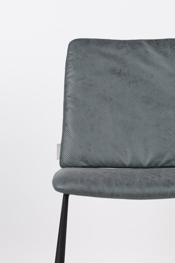 Stoel Fab Grijs Blauw (set van 2)