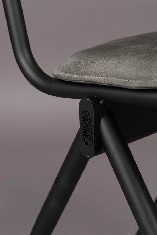 Stoel Nieuw Willow Antraciet (set van 2)