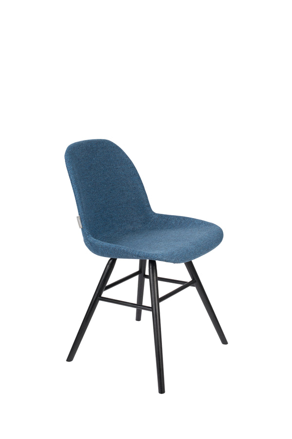 Stoel Albert Kuip Zacht Blauw (set van 2)