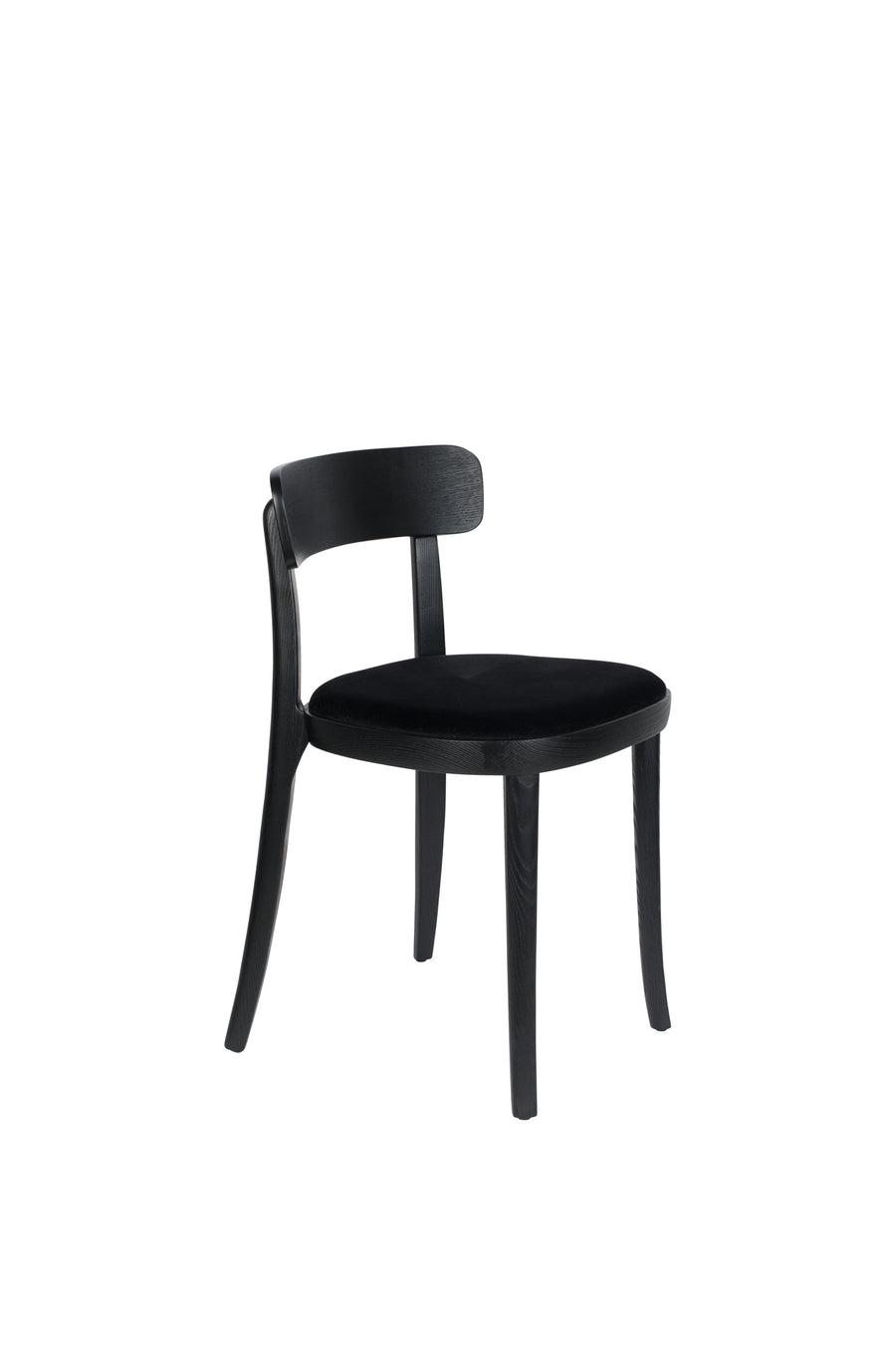Stoel Brandon Zwart/Zwart (set van 2)