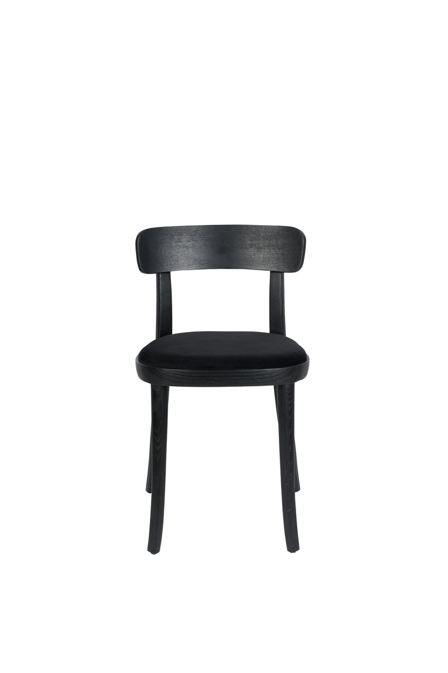 Stoel Brandon Zwart/Zwart (set van 2)