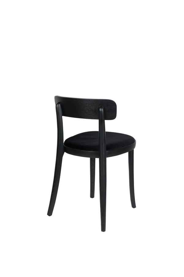 Stoel Brandon Zwart/Zwart (set van 2)