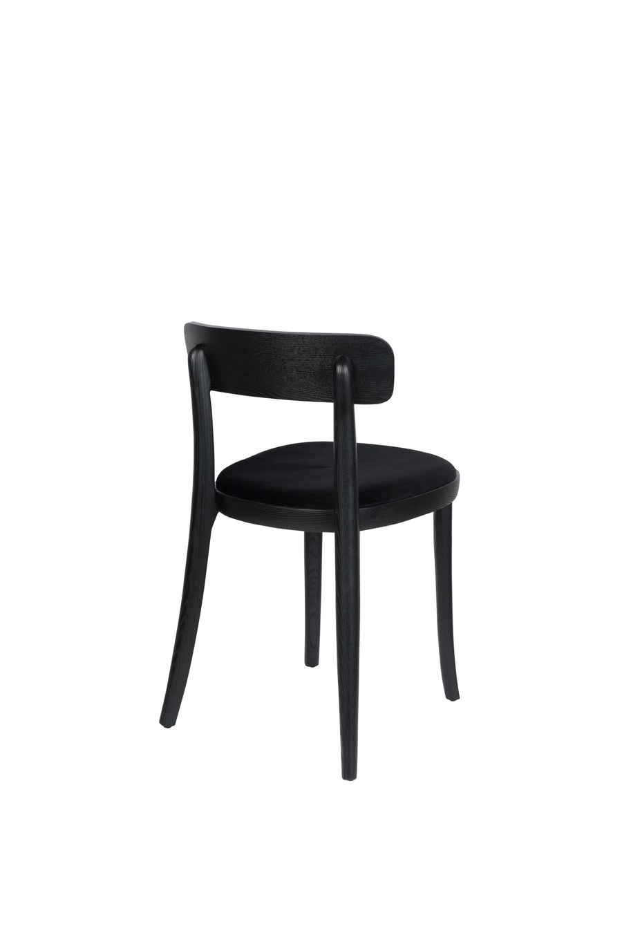 Stoel Brandon Zwart/Zwart (set van 2)