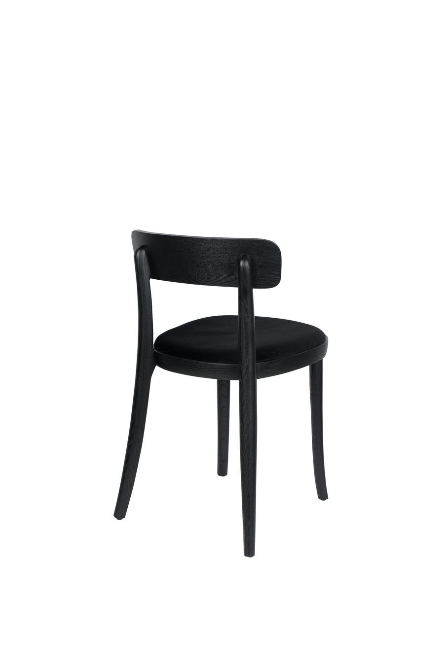 Stoel Brandon Zwart/Zwart (set van 2)