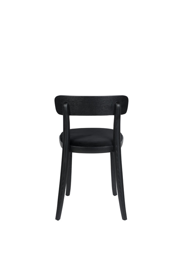 Stoel Brandon Zwart/Zwart (set van 2)
