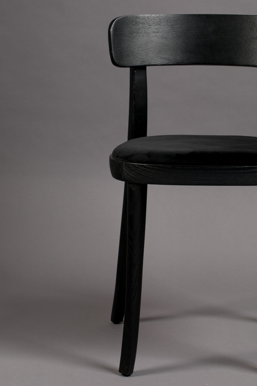 Stoel Brandon Zwart/Zwart (set van 2)