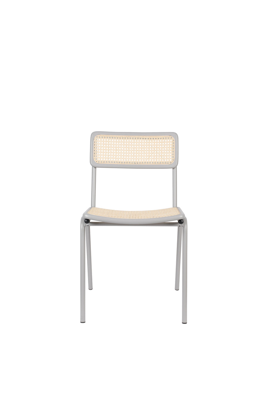 Stoel Jort Grijs/Naturel (set van 2)