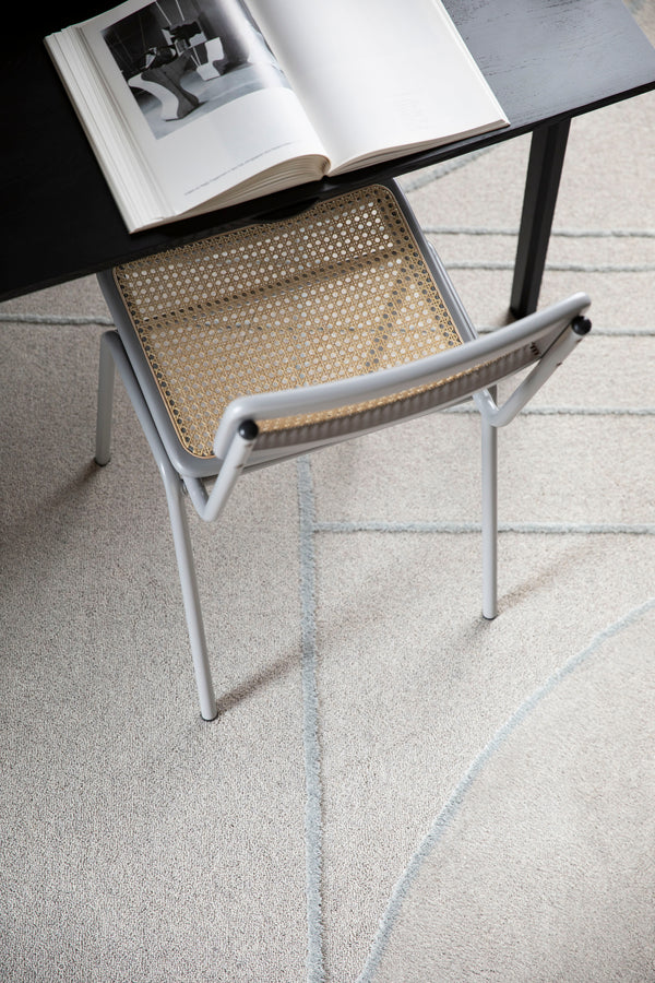 Stoel Jort Grijs/Naturel (set van 2)