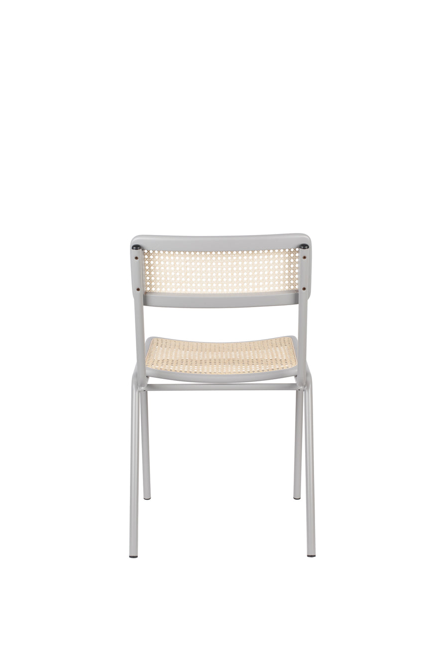 Stoel Jort Grijs/Naturel (set van 2)