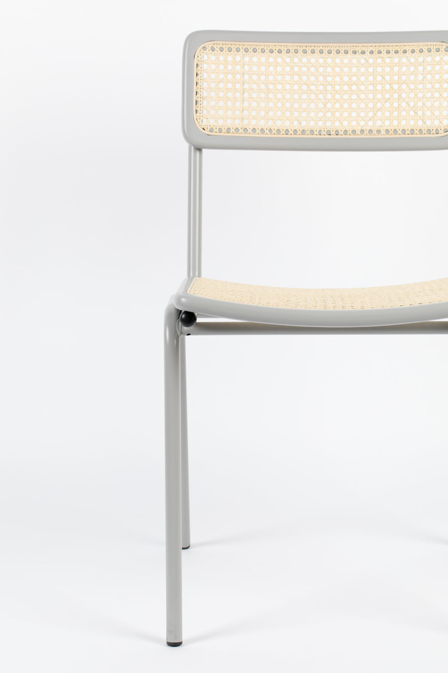 Stoel Jort Grijs/Naturel (set van 2)