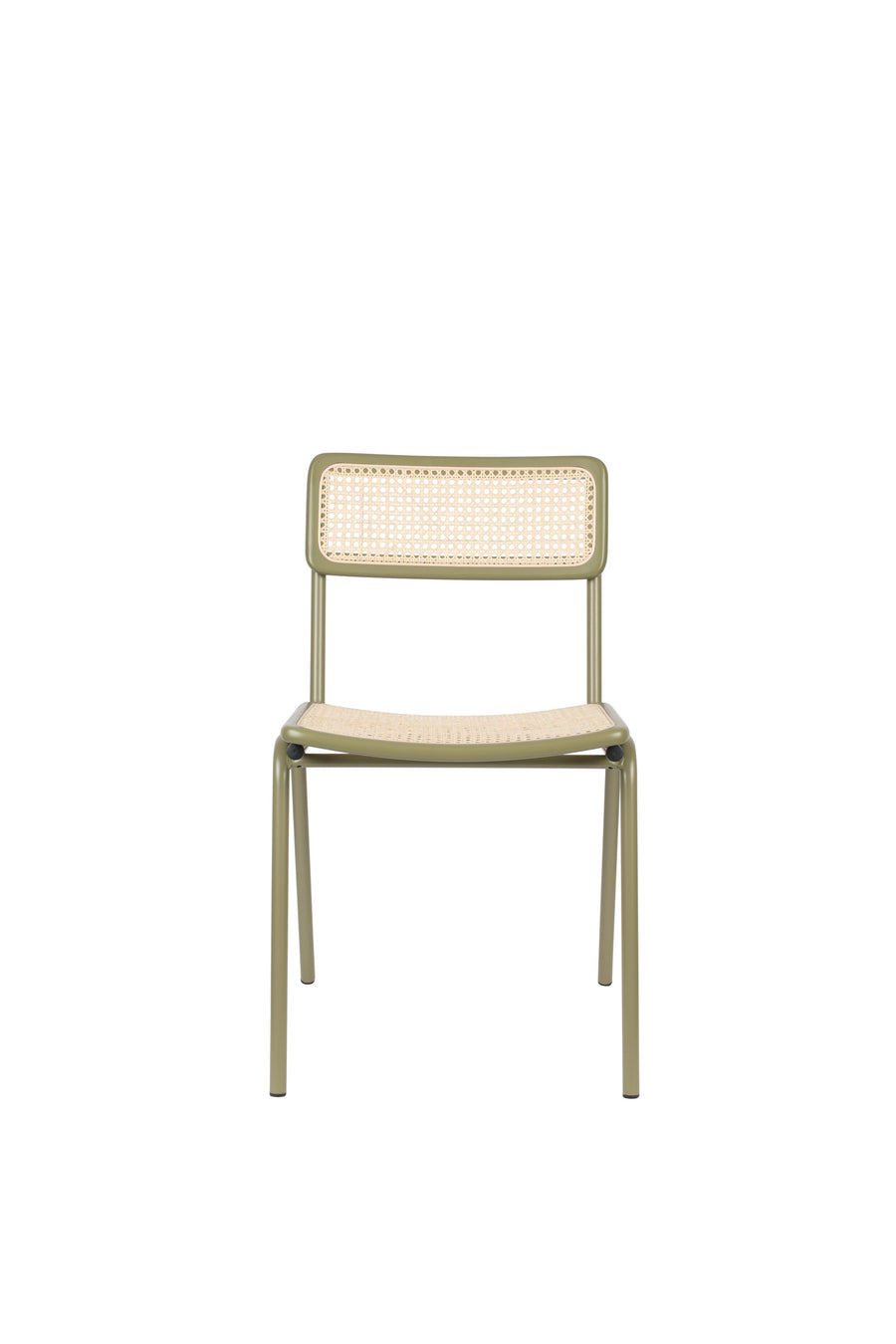 Stoel Jort Groen/Naturel (set van 2)