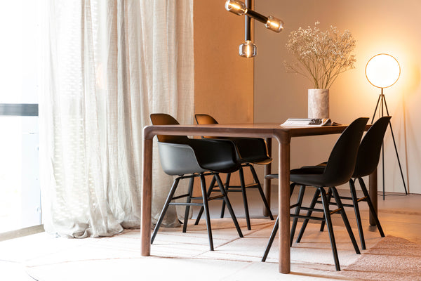 Stoel Albert Kuip Alles Zwart (set van 2)