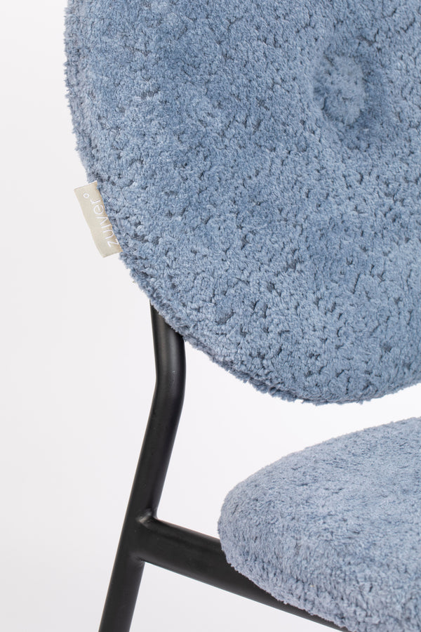 Stoel Mist Grijs/Blauw (set van 2)