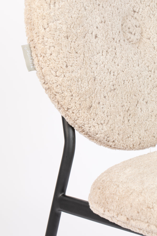 Stoel Mist Beige (set van 2)