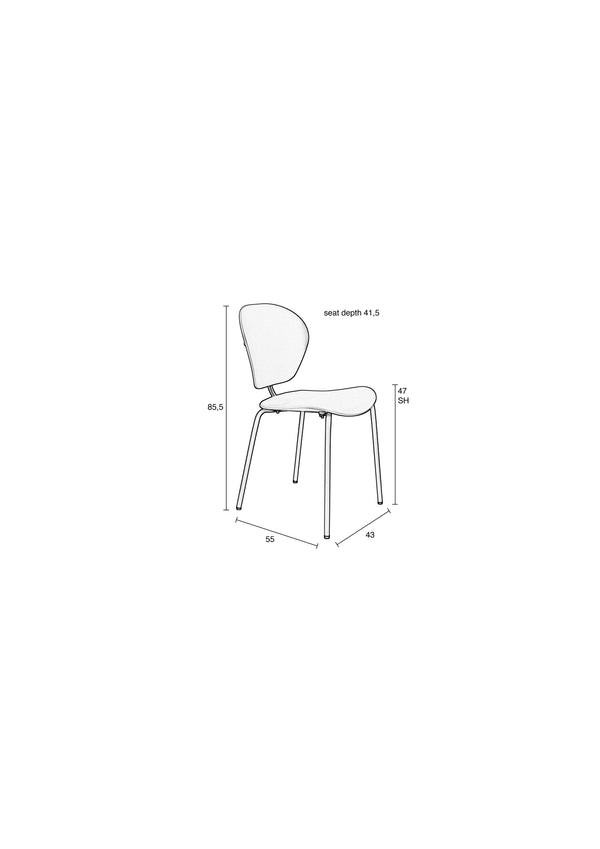 Stoel De Ocean Rice (set van 2)