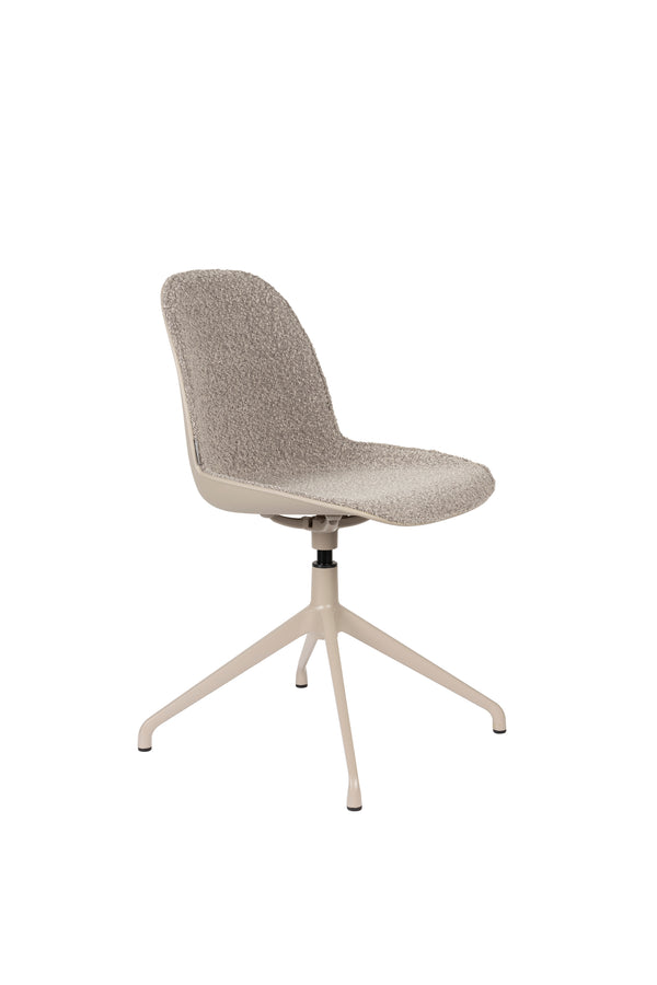 Stoel Albert Kuip Draai Taupe (set van 2)