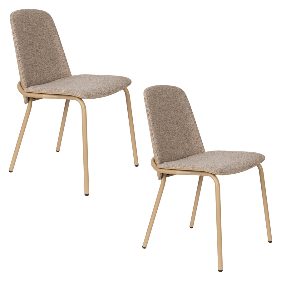 Clip stoel beige (set of 2)