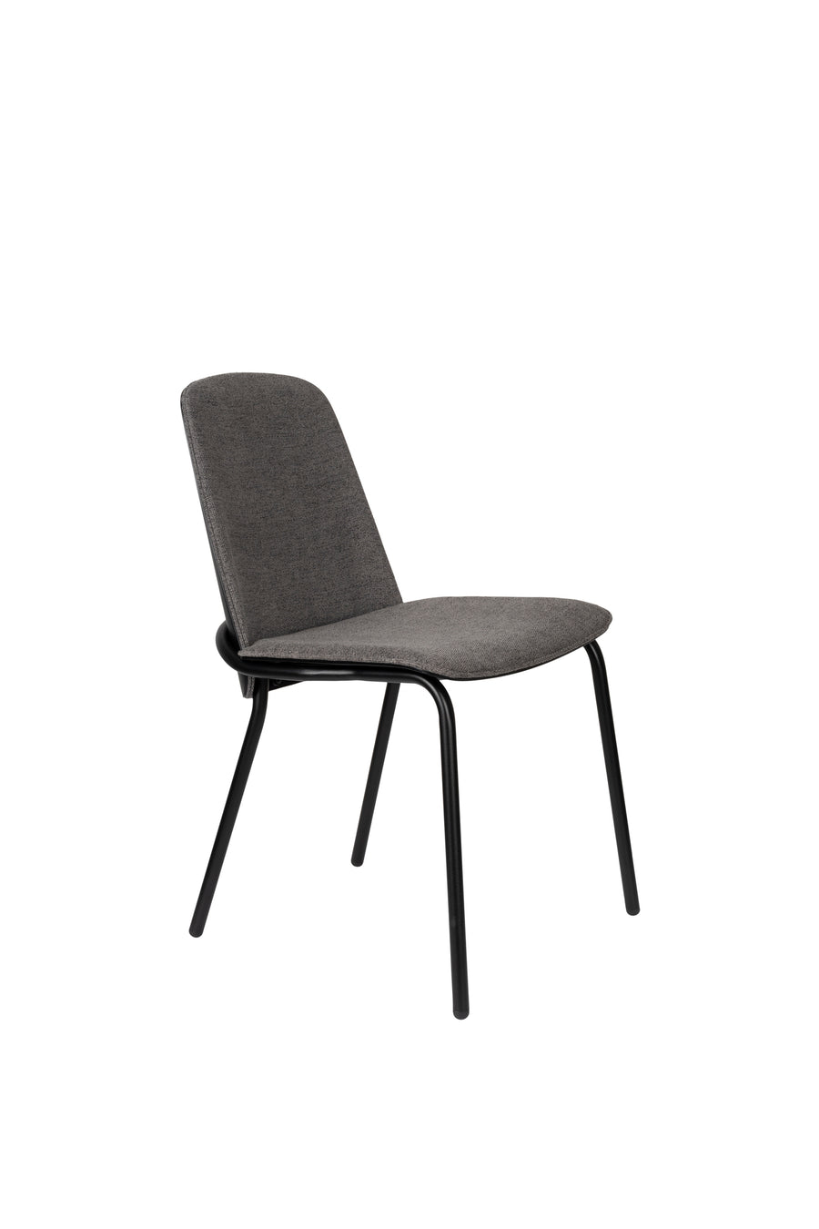 Clip stoel zwart/grijs (set of 2)