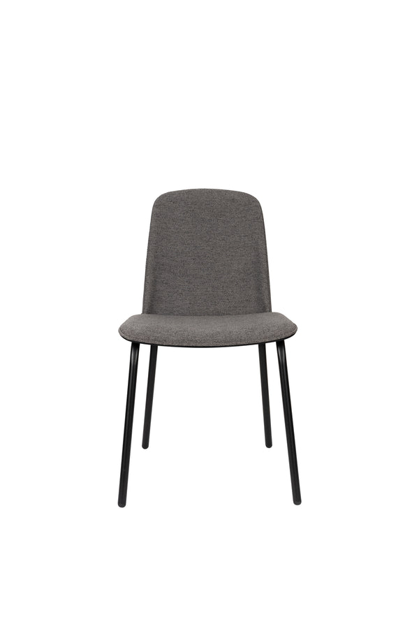 Clip stoel zwart/grijs (set of 2)