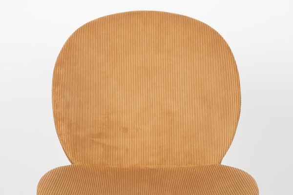 Bonnet eetkamerstoel okergeel (set of 2)