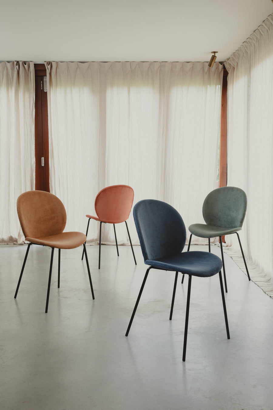 Stoel Bonnet Terra Cotta (set van 2)