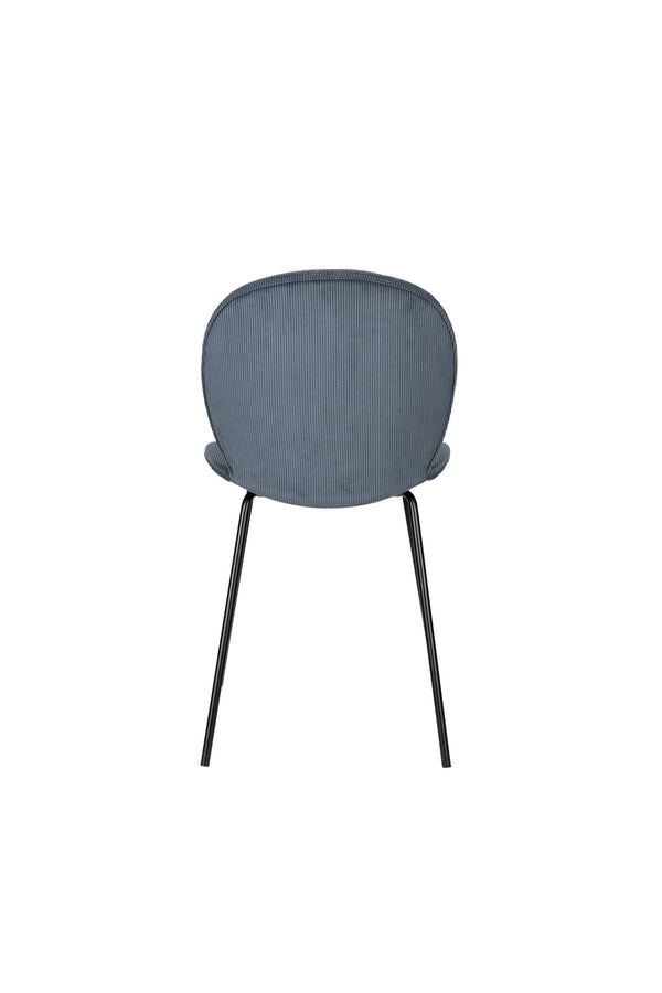 Bonnet eetkamerstoel grijs/blauw (set of 2)