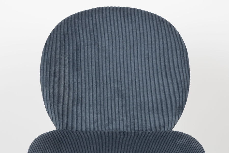Bonnet eetkamerstoel grijs/blauw (set of 2)